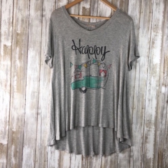 Altar'd State Tops - Altar’d State Happy Camper Tee